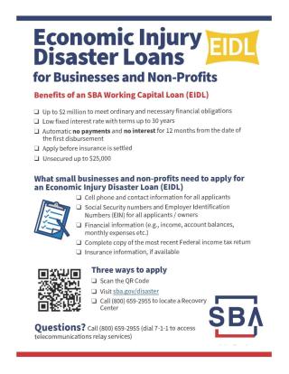 SBA EIDL loans