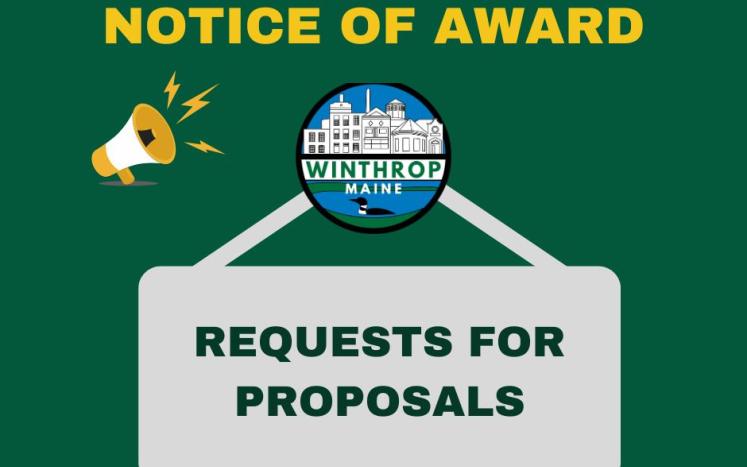 notice of award for rfp